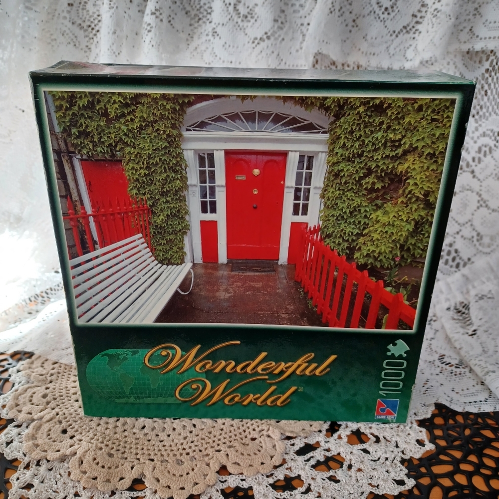 NEW SEALED SURE-LOX JIGSAW PUZZLE 1000-PIECE WONDERFUL WORLD "WELCOME HOME"